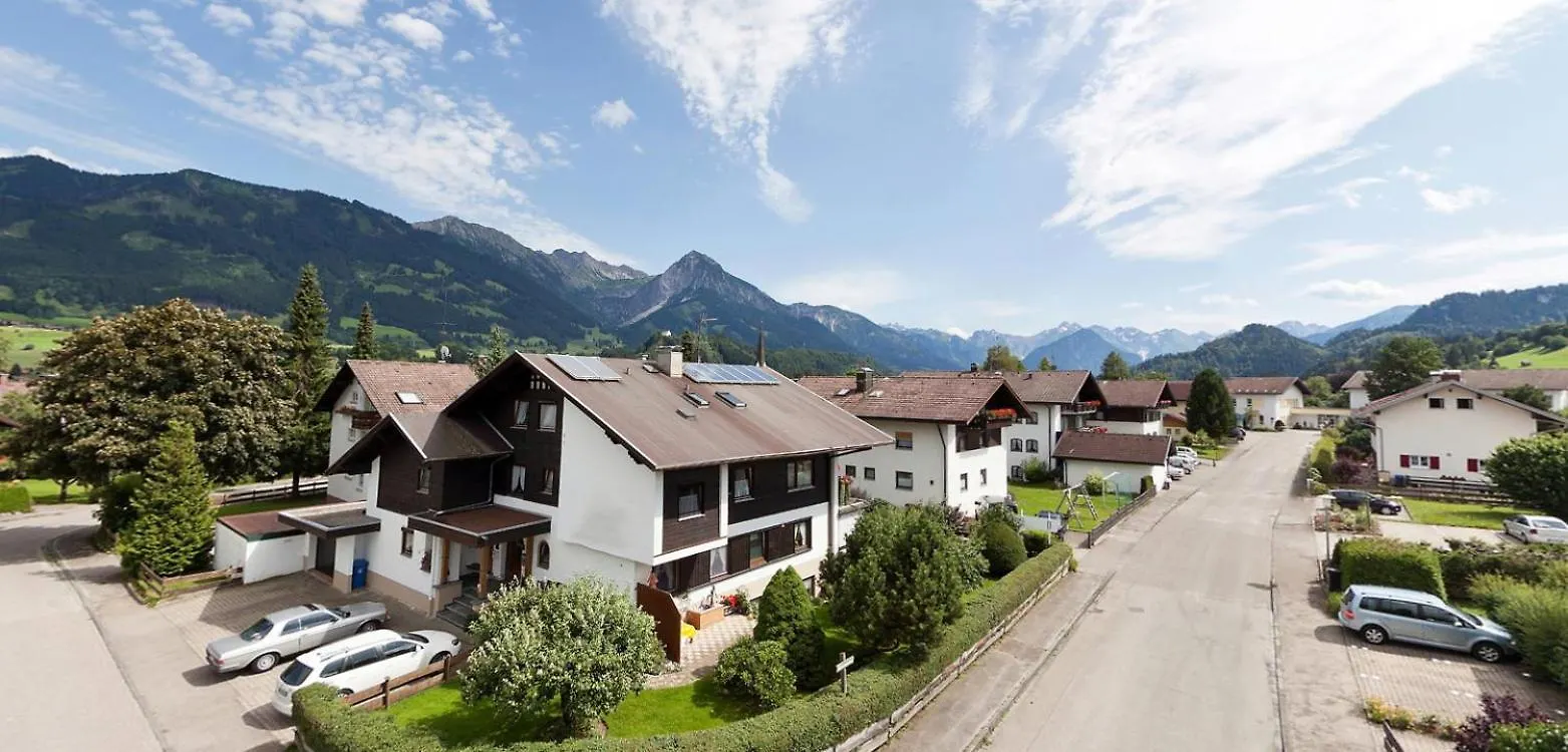 2-Raum Fewo Aurikel - Hallenbad & Sauna Fischen im Allgaeu Německo