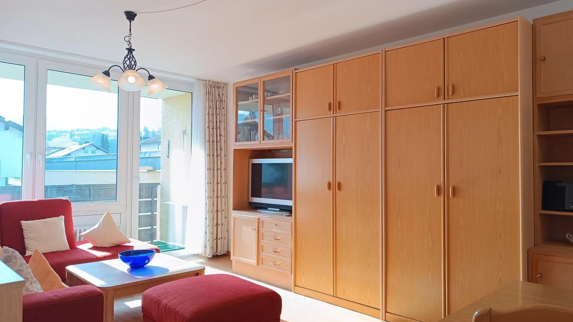 2-Raum Fewo Aurikel - Hallenbad & Sauna Fischen im Allgaeu Apartmán
